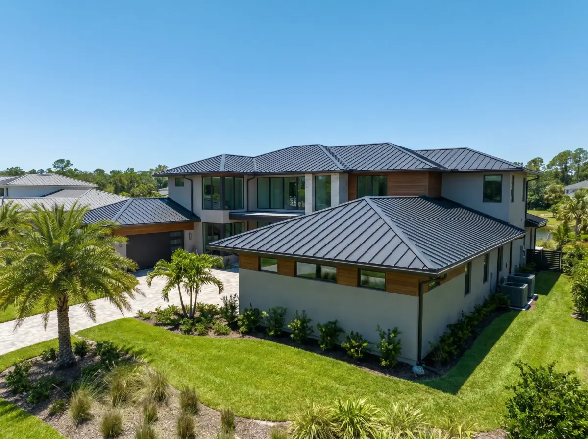 Standing seam metal roof in St. Johns County, FL